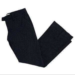 𝅺joie Dark Navy Pinstripe Bootcut Trousers Sz 6
